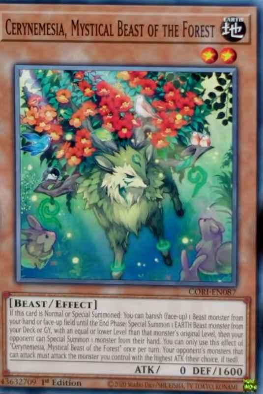 Cerynemesia, Mystical Beast of the Forest