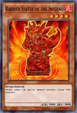 Barrier Statue of the Inferno